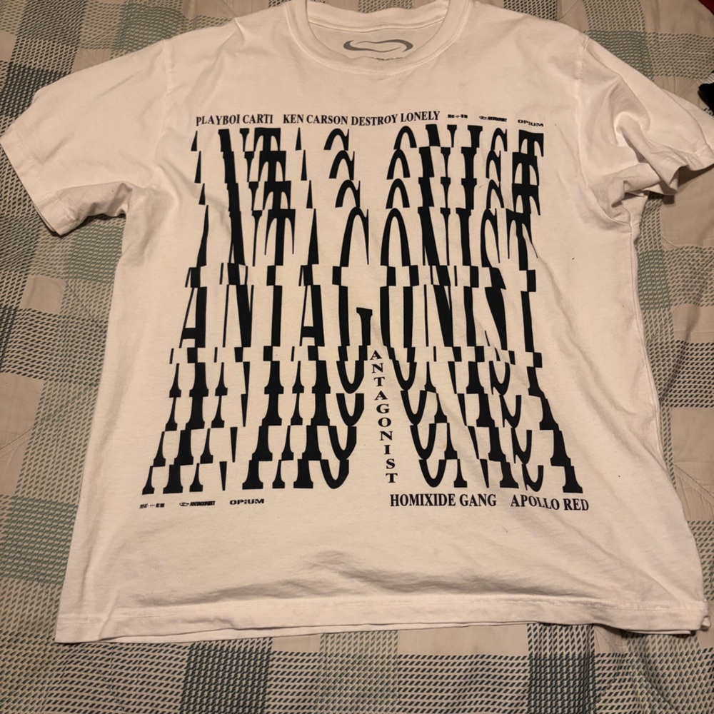 Playboi Carti antagonist tour merch size large
